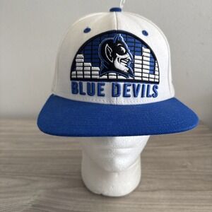 Vintage 1990's Duke Blue Devils Zephyr Snapback Hat  Adjustable NCAA Z Hat Wool